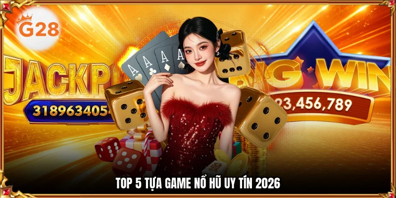 Top 5 tựa game nổ hũ uy tín 2026